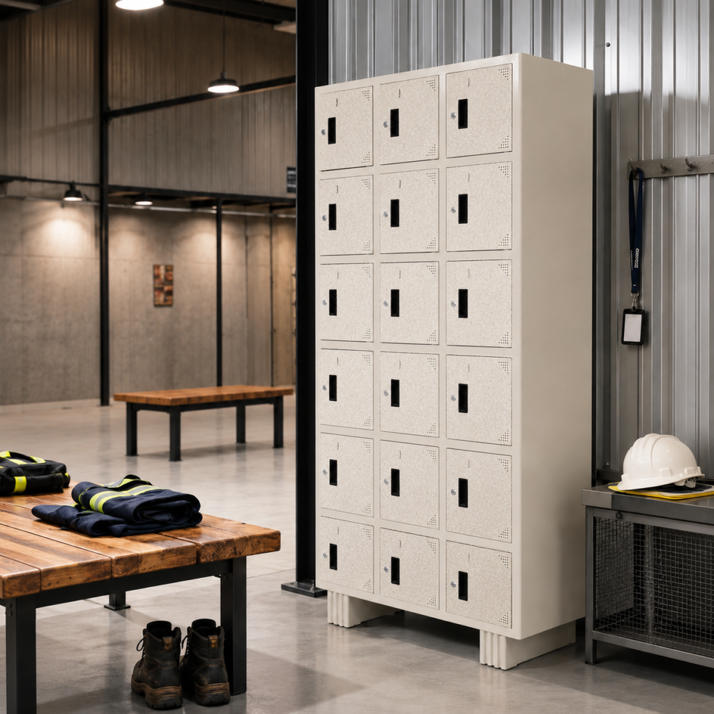 Workmen Locker - 18 Compartment
