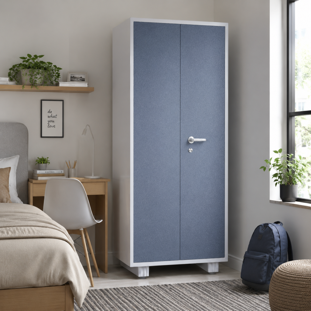 Domestic Almirah - Single Locker Dual Drawer