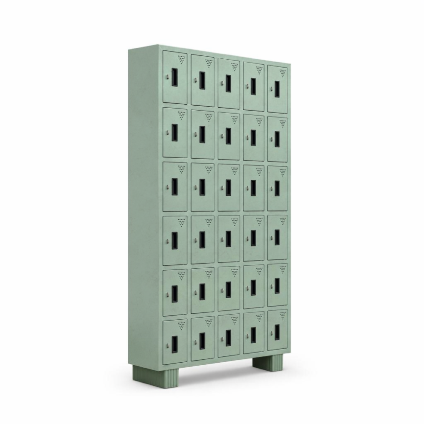 30 Compartment - Mobile Locker