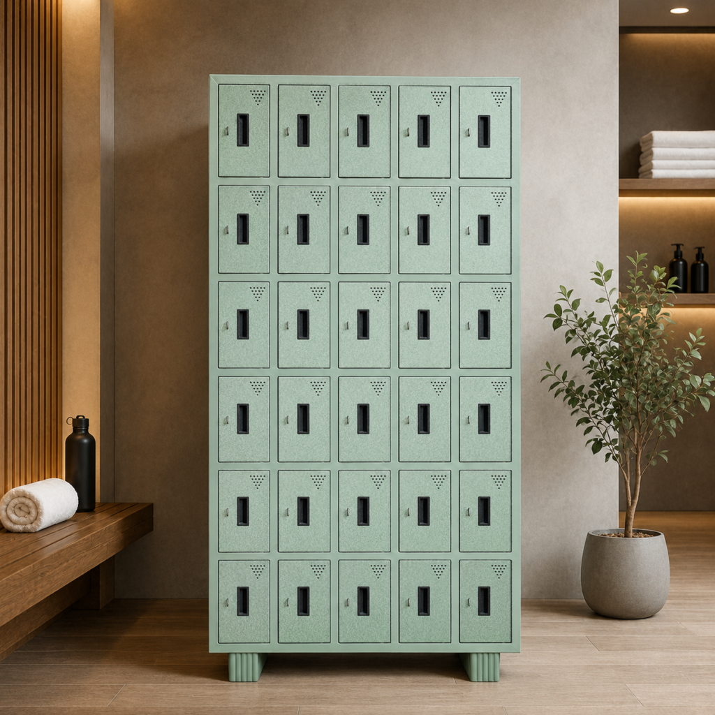 30 Compartment - Mobile Locker