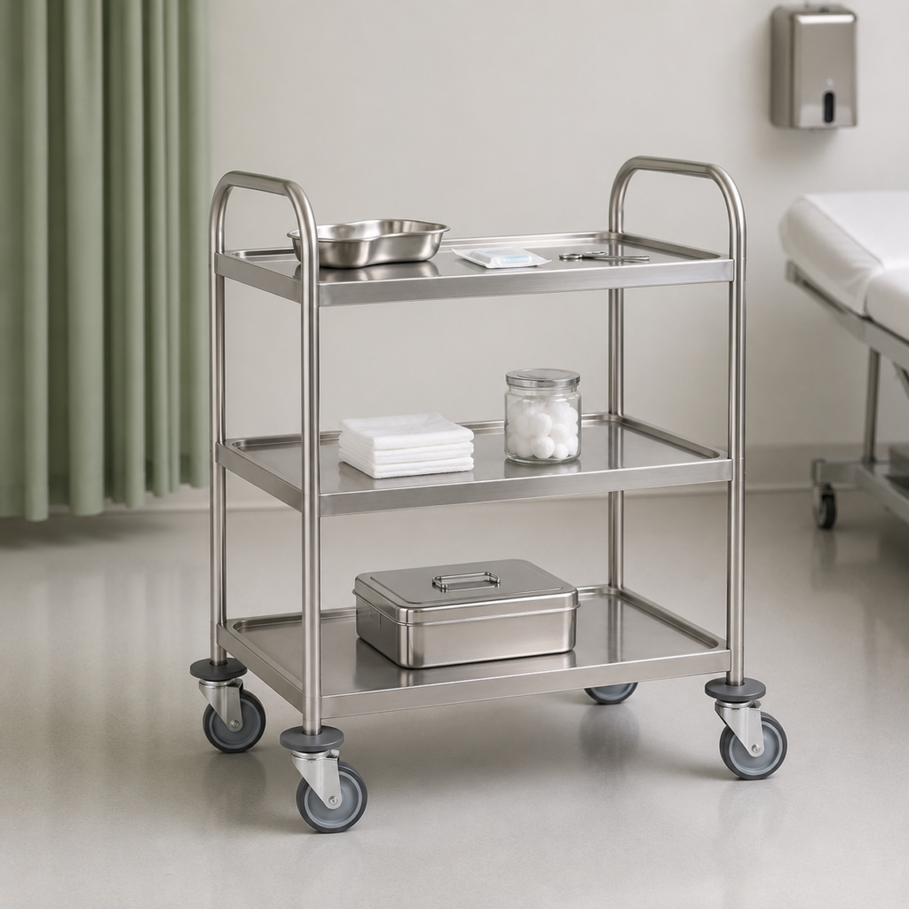 SS Trolley - 2 Shelf